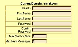 Creating New Email Account